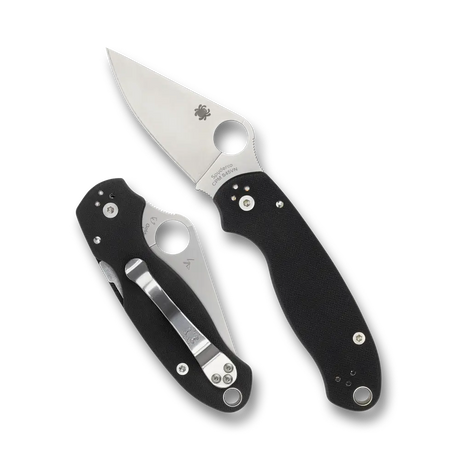 18,4 cm lång fällkniv med handtag av G-10. Para 3 är en mindre version av den populära bästsäljaren Para Military 2. Para 3 har samma bra egenskaper och samma stilrena layout men är lite kortare än Para Military 2.