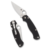 Spyderco Para Military 2 är en av världens mest erkända och eftertraktade fällknivar, känd för sin kompromisslösa kvalitet och pålitlighet. Denna modell har blivit en branschstandard tack vare sin genomtänkta ergonomi och robusta konstruktion, vilket gör den till ett självklart val för både professionella användare och krävande friluftsentusiaster.