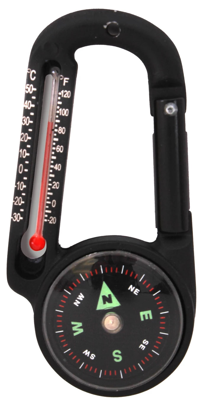 Rothco Kompass/Termometer Karbinhake