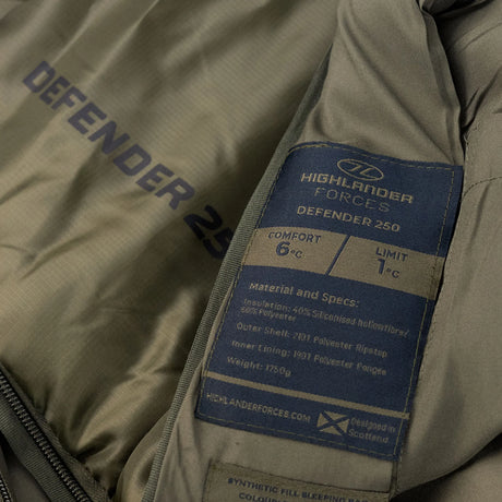 Highlander Defender 250 Sleeping Bag