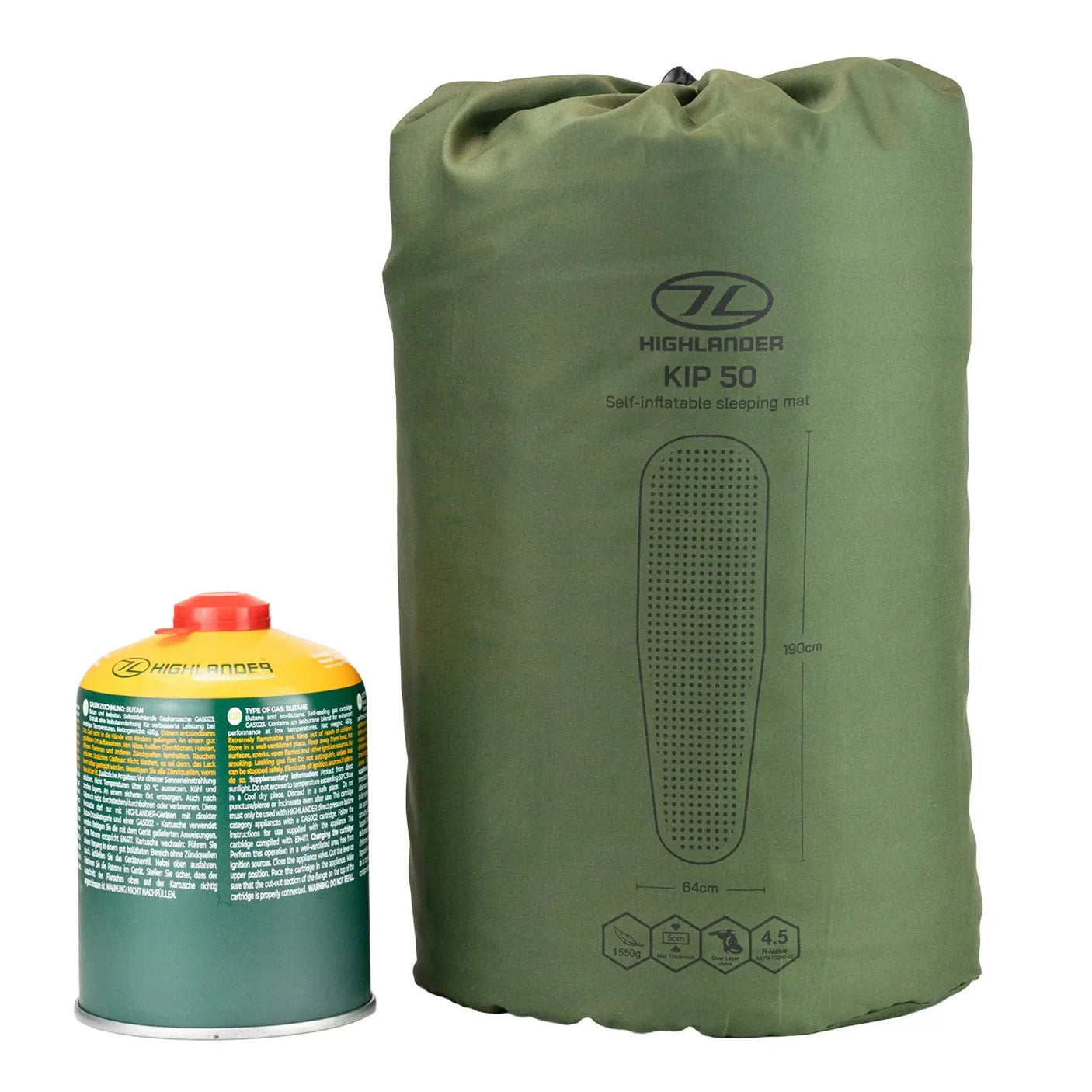 Highlander Self-Inflating Kip Mat 50mm Highlander Forces