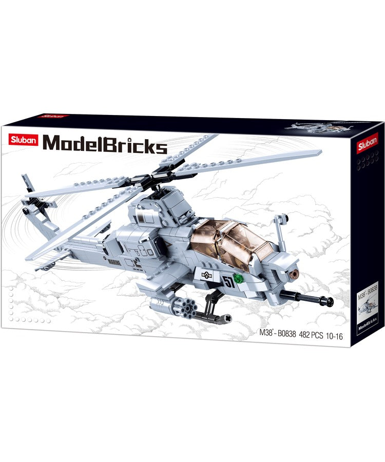 Sluban ModelBricks - Attack Helicopter