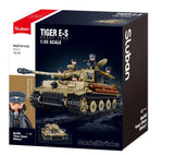 Sluban ModelBricks - Tiger E-S Heavy Tank