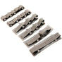 Snigel Velcrofästen - Elastiska Band 6-Pack Snigel
