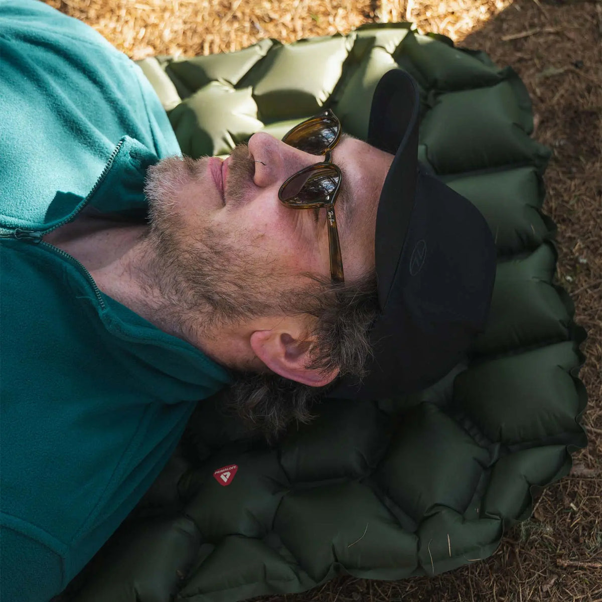 Highlander NAP-PAK Inflatable Sleeping Mat, Primaloft® Highlander Forces