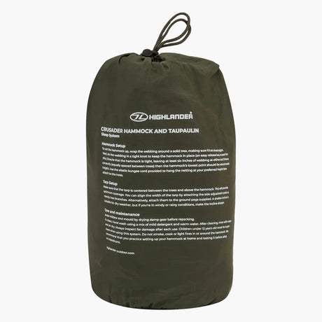 Highlander Crusader Waterproof Hammock Highlander Forces