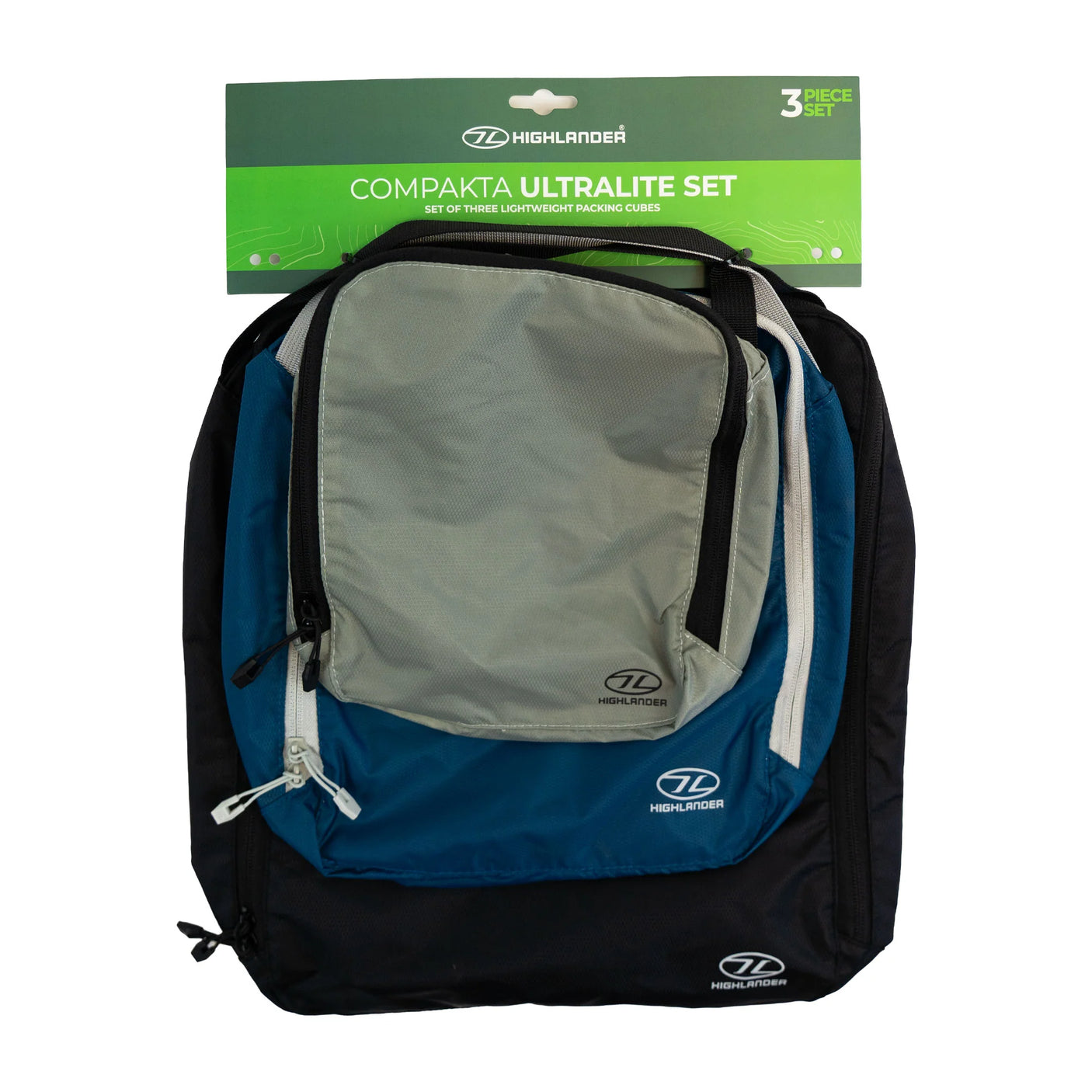 Highlander Forces Ultra Light Packing Cubes Set