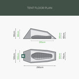 Highlander Forces Respite 1 Person Tunnel Tent Highlander Forces