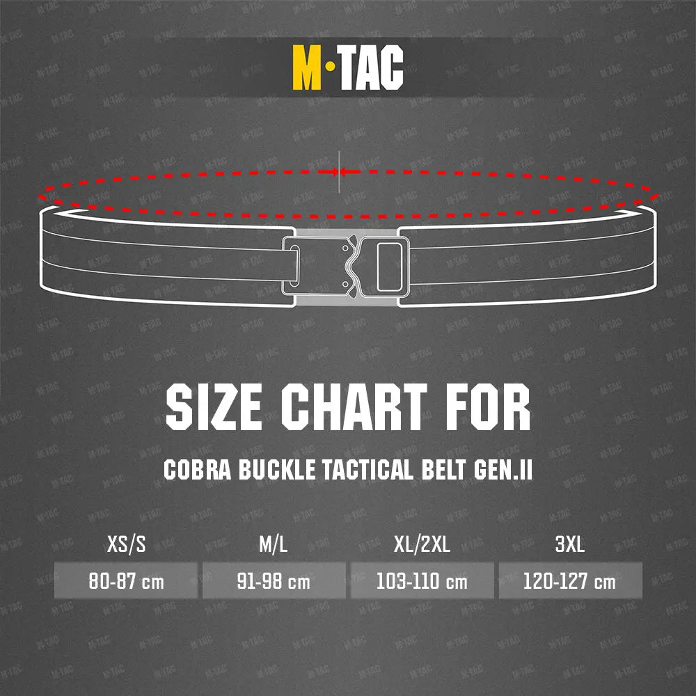 M-Tac Cobra Tactical Belt Gen.II M-Tac