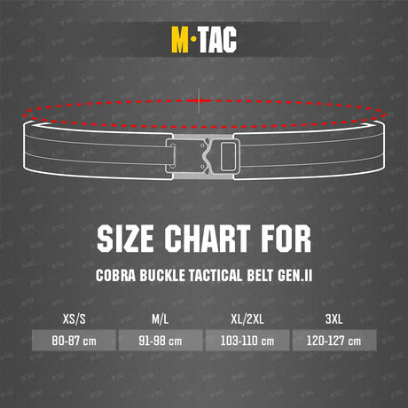 M-Tac Cobra Tactical Belt Gen.II M-Tac