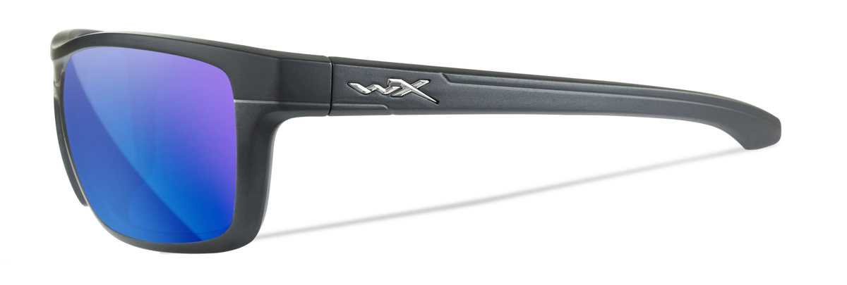 Wiley X WX Kingpin CAPTIVATE™ Polarized Blue Mirror Wiley X