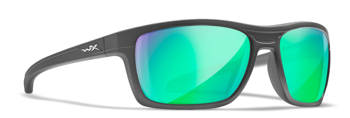 Wiley X WX Kingpin CAPTIVATE™ Polarized Green Mirror Wiley X