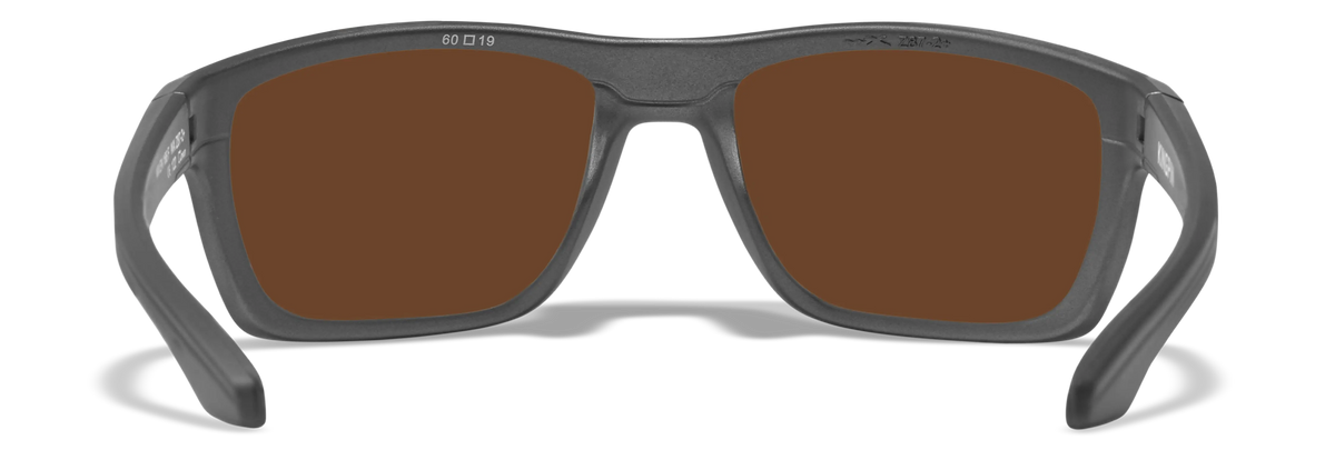 Wiley X WX Kingpin CAPTIVATE™ Polarized Green Mirror Wiley X