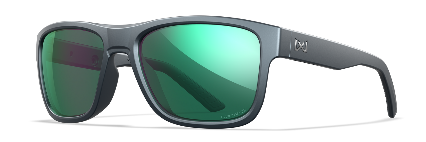 Wiley X WX Ovation CAPTIVATE™ Polarized Green Mirror