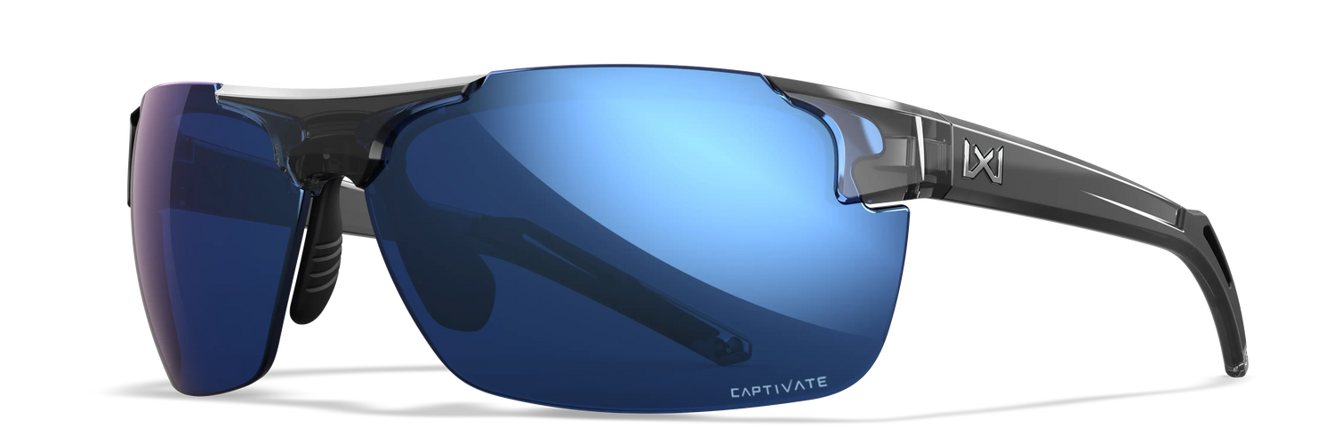 Wiley X WX Prime CAPTIVATE™ Polarized Blue Mirror Wiley X