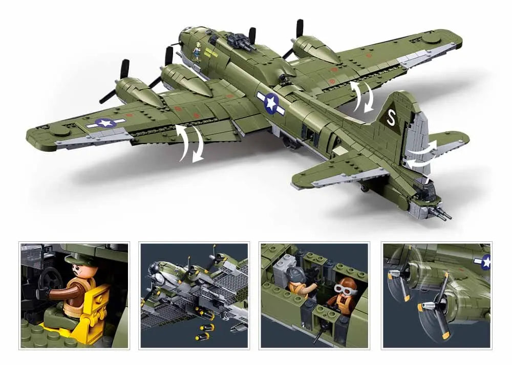 Sluban ModelBricks - B-17GS Flying Fortress Sluban