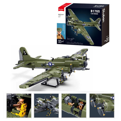 Sluban ModelBricks - B-17GS Flying Fortress