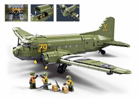 Sluban ModelBricks - Douglas C-47S Skytrain