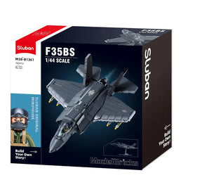 Sluban ModelBricks - F-35BS Fighter Jet Sluban