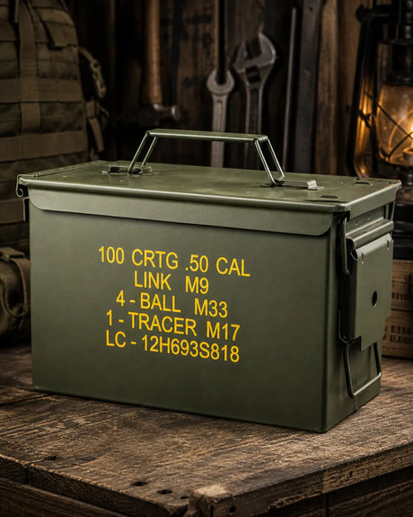 Mil-Tec Ammunitionslåda Stål M2A1 kaliber 50 Mil-Tec