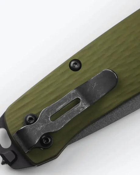 Benchmade Bailout Aluminum Woodland Green Benchmade