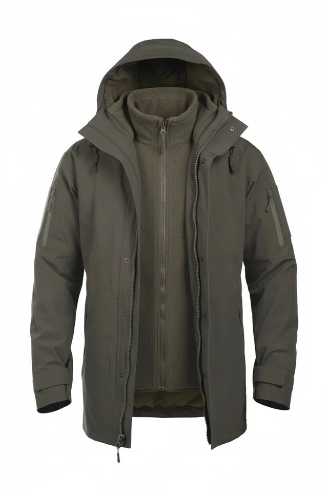 Mil-Tec Skaljacka + Fleecejacka Mil-Tec