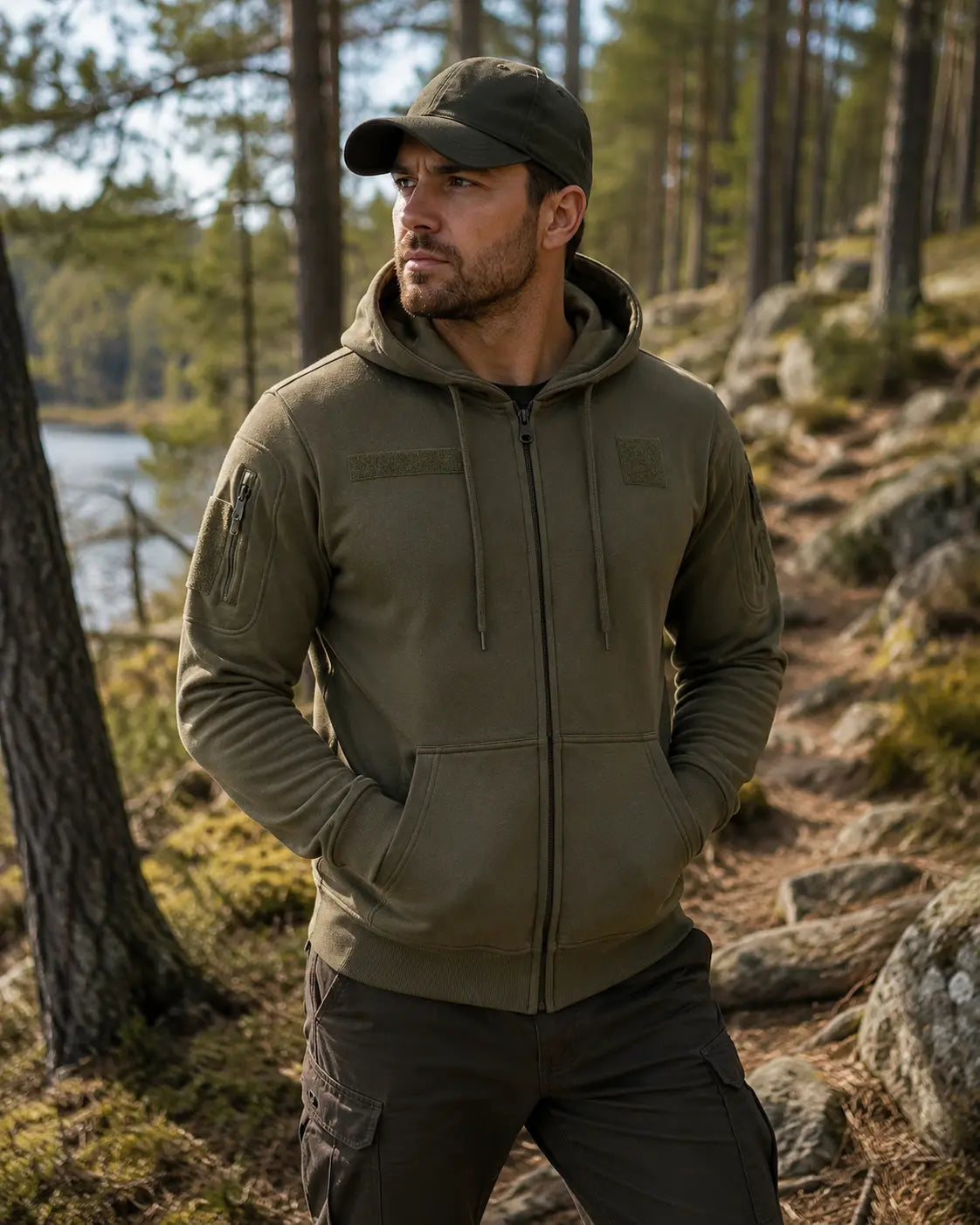 Mil-Tec Hoodie Full-Zip Mil-Tec