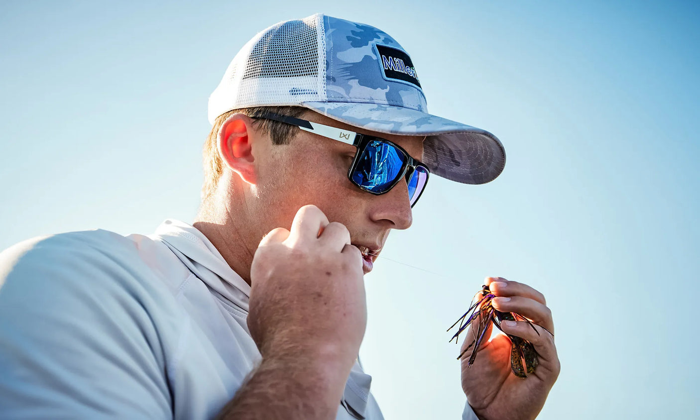 Wiley X WX Apex CAPTIVATE™ Polarized Blue Mirror