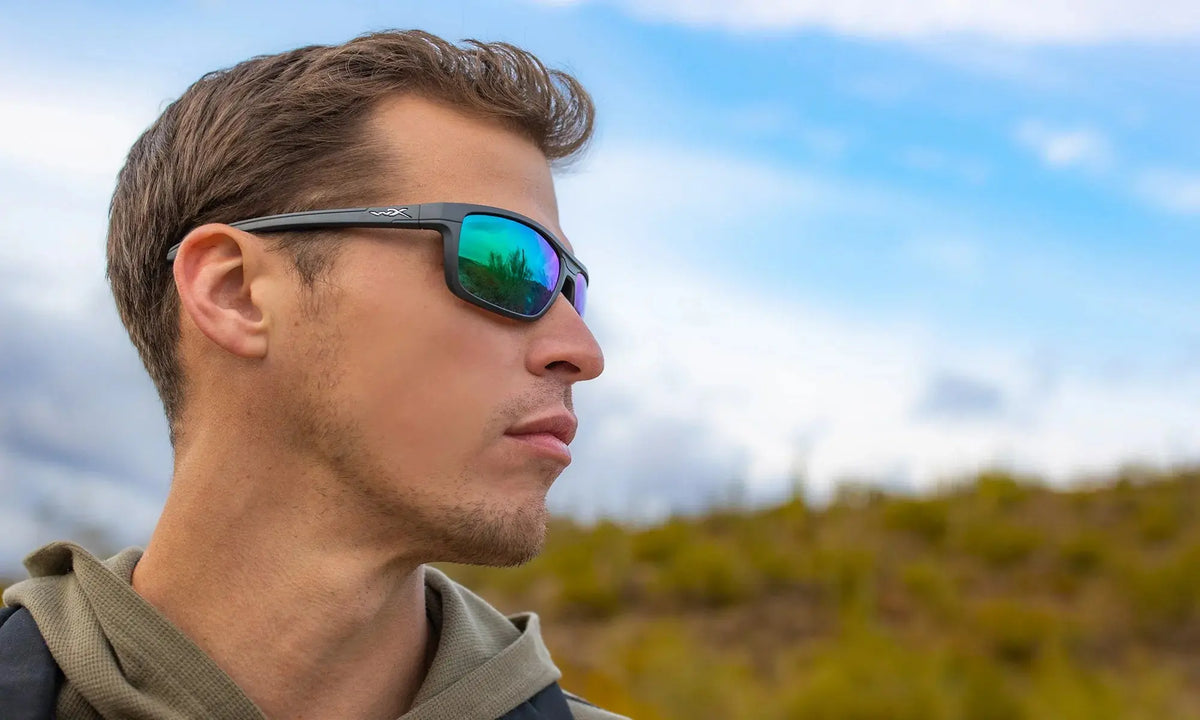Wiley X WX Kingpin CAPTIVATE™ Polarized Green Mirror Wiley X