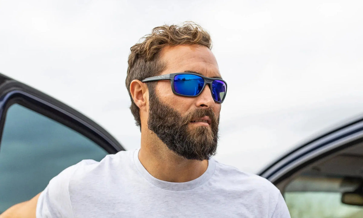 Wiley X WX Kingpin CAPTIVATE™ Polarized Blue Mirror Wiley X
