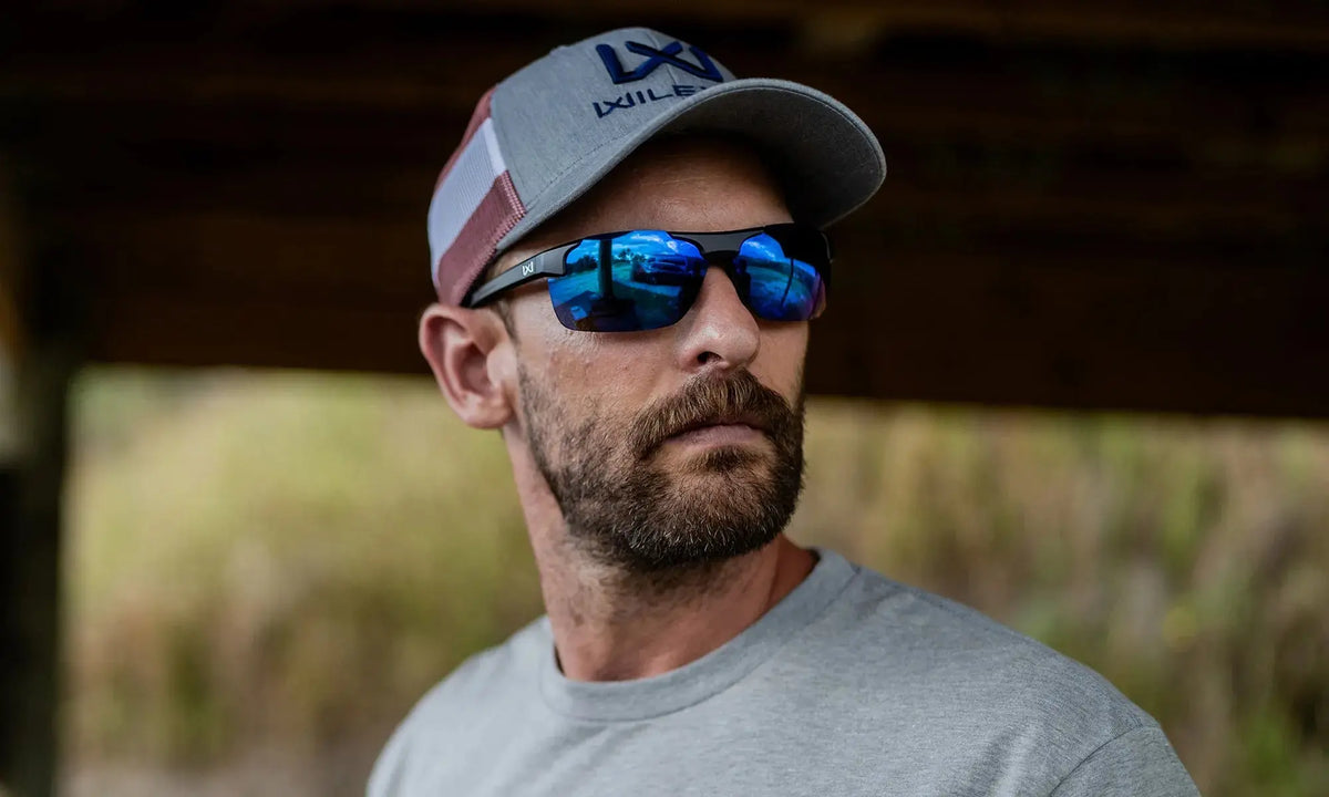 Wiley X WX Prime CAPTIVATE™ Polarized Blue Mirror Wiley X
