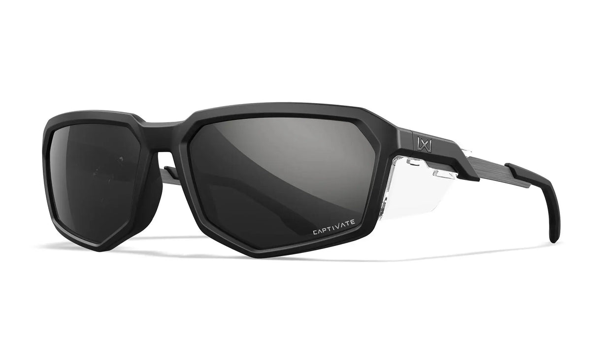 Wiley X WX Recon Captivate™ Polarized Black Mirror Wiley X