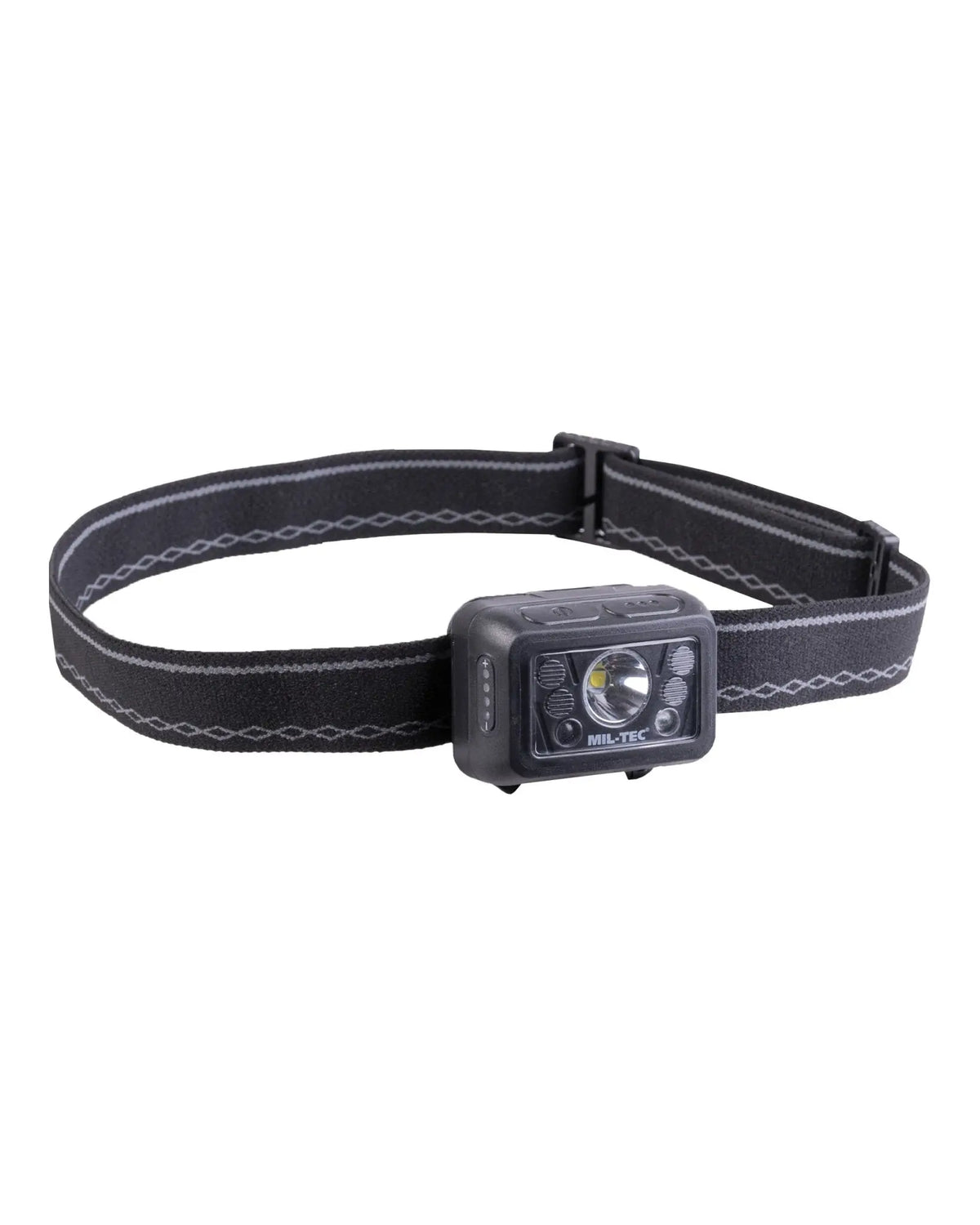 Mil-Tec GC260 Uppladdningsbar Pannlampa - Polisprylar.se