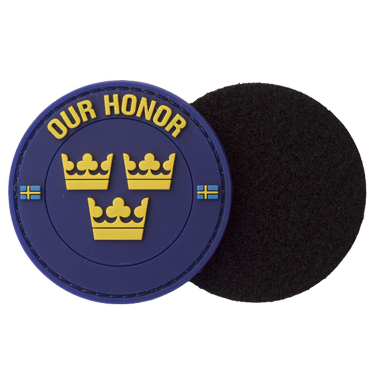 Nordic Army Swedish Patch Our Honor - Marinblå - Polisprylar.se