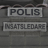 SNIGEL Litet Insatsledarmärke -12 - Polisprylar.se