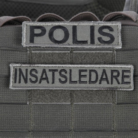 SNIGEL Litet Insatsledarmärke -12 - Polisprylar.se