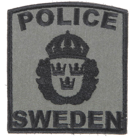 SNIGEL Police-Swe Märke -12 - Polisprylar.se