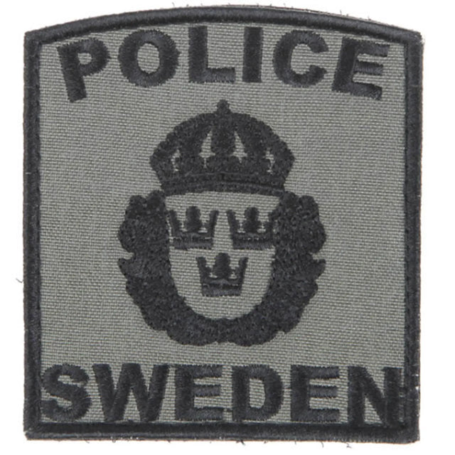 SNIGEL Police-Swe Märke -12 - Polisprylar.se