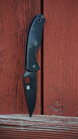 Spyderco Tenacious Lightweight Black Blade Kniv - Polisprylar.se