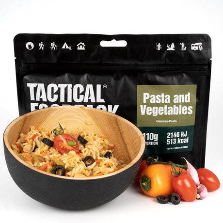 Tactical Foodpack Pasta & Vegetables - Polisprylar.se