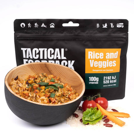 Tactical Foodpack Rice & Veggies - Polisprylar.se